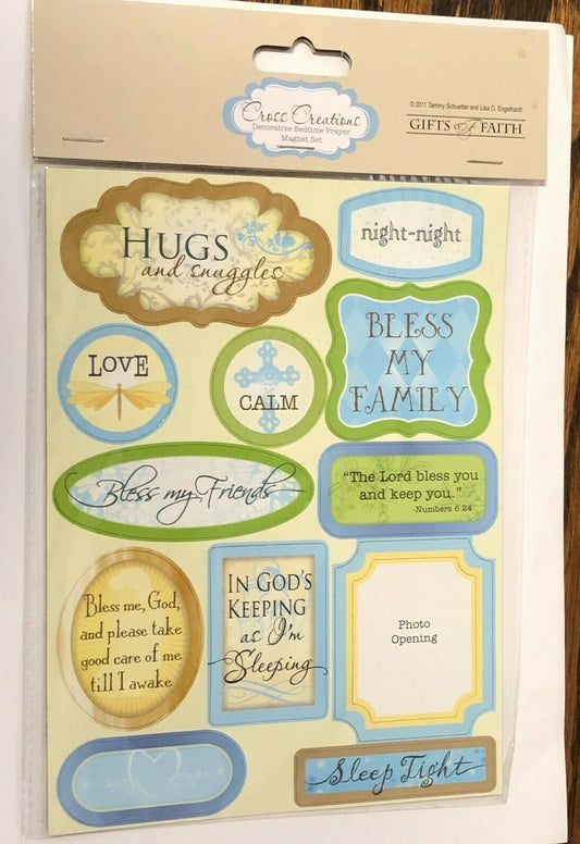 12 Assorted Magnets, Different Phrases, New - Journeys of Faith