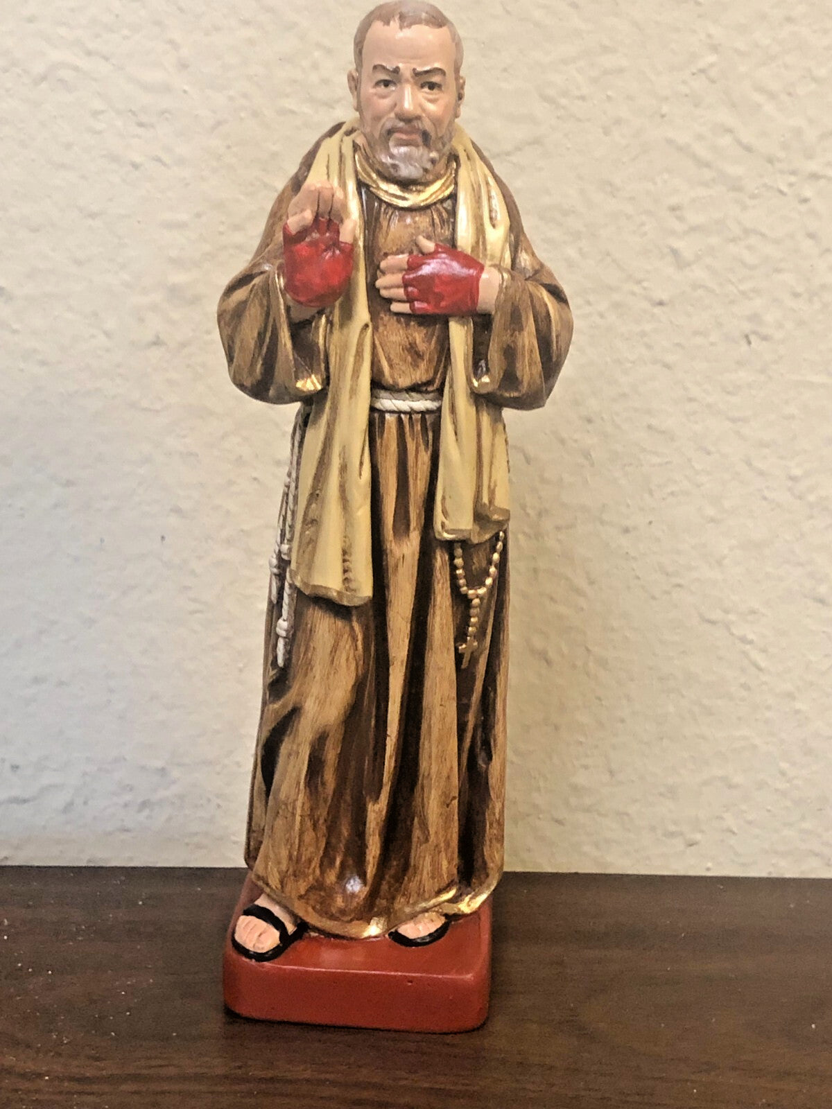 Padre Pio 8 " Statue, New from Colombia #L009 - Journeys of Faith