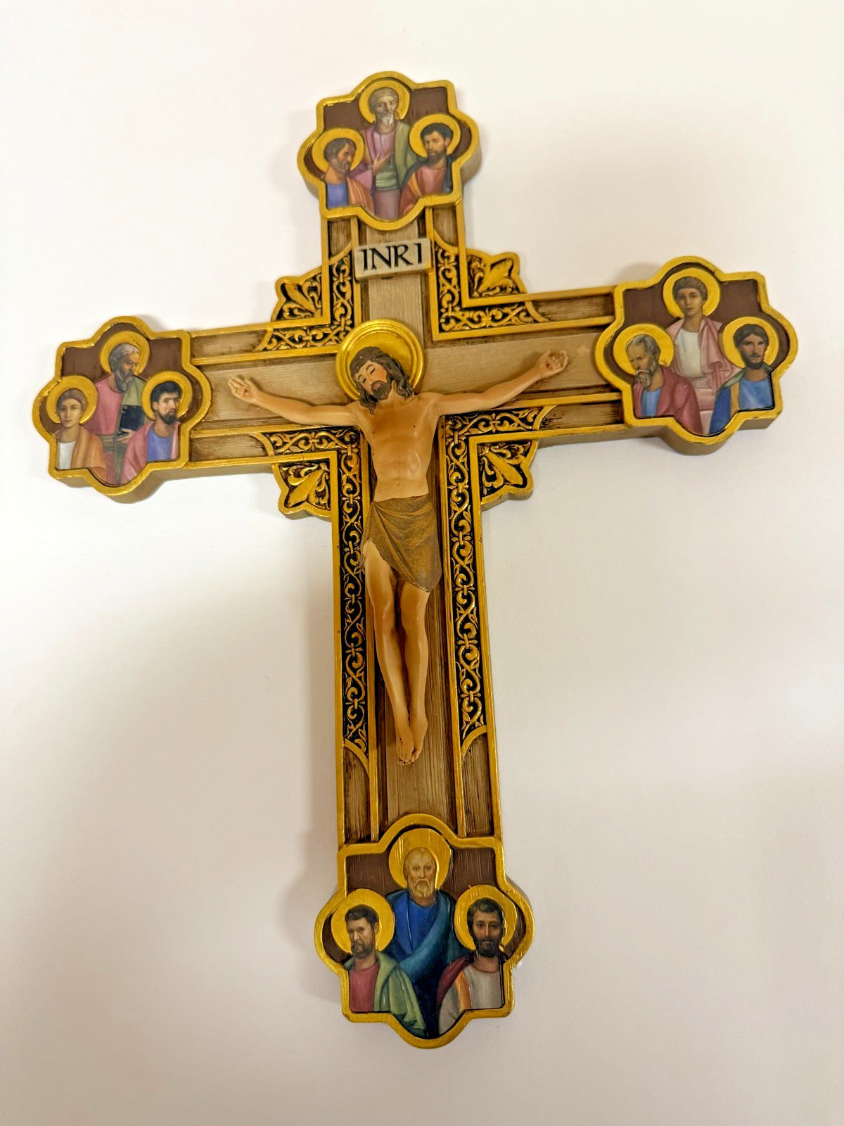 The Apostles 12" Crucifix, New #RM-64-R2 - Journeys of Faith