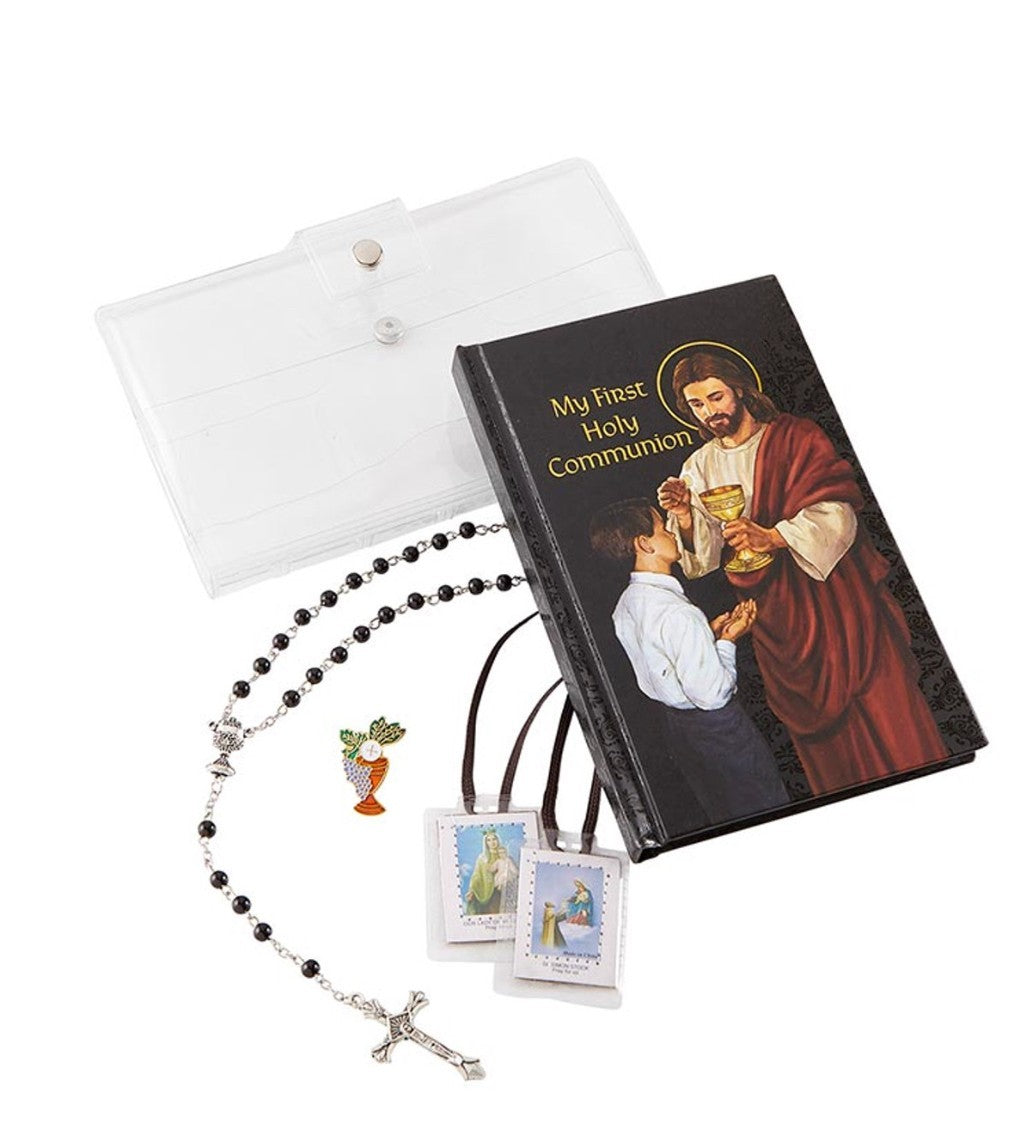 Heart of Jesus First Holy Communion 5 pc Set,For a boy New - #Gftshp-72 - Journeys of Faith