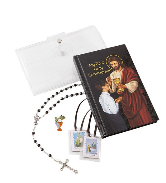 Heart of Jesus First Holy Communion 5 pc Set,For a boy New - #Gftshp-72 - Journeys of Faith