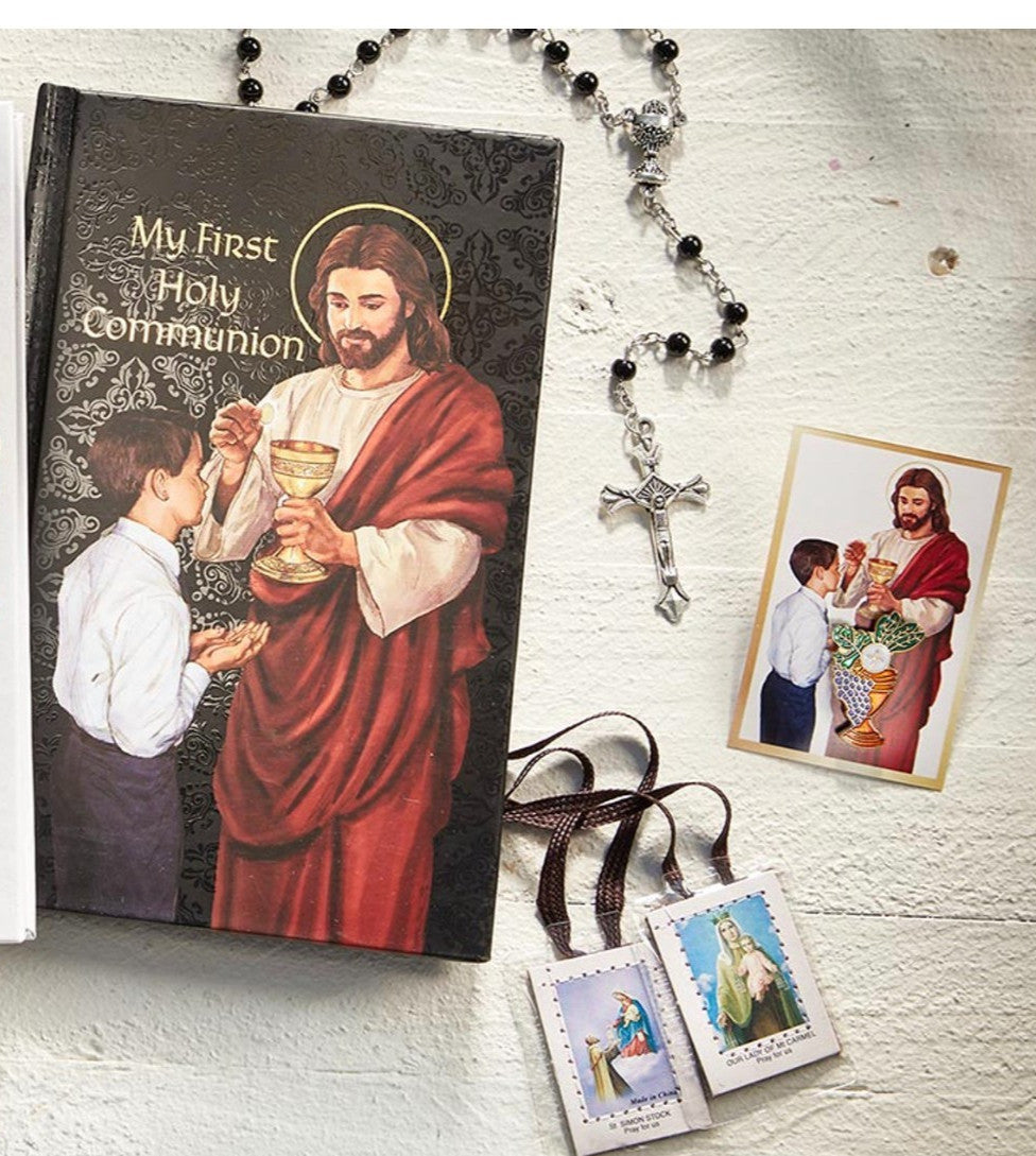 Heart of Jesus First Holy Communion 5 pc Set,For a boy New - #Gftshp-72 - Journeys of Faith