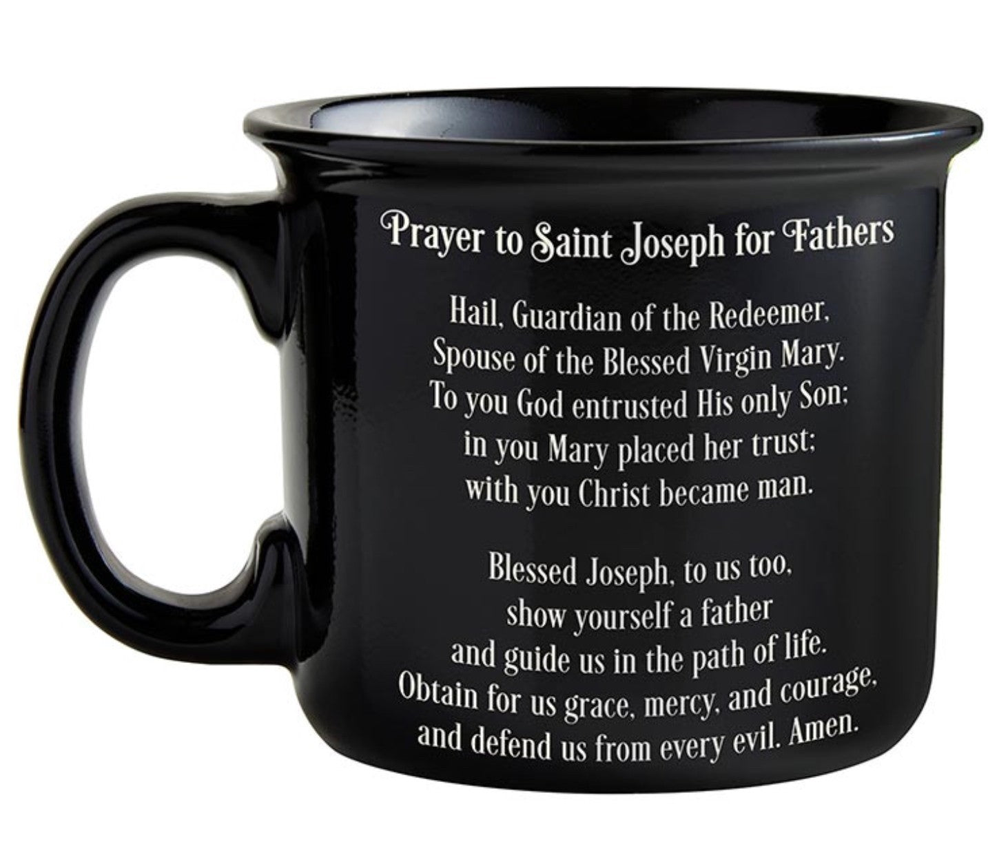 Saint Joseph 13 oz. Cup/Mug with prayer, New #AB-370-R2 - Journeys of Faith