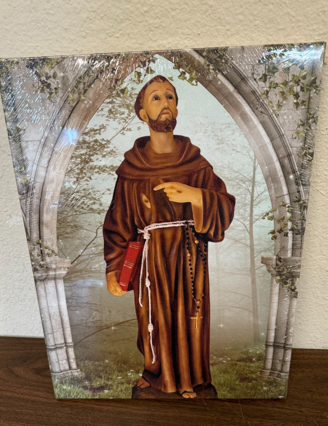 Saint Francis of Assisi,  12"x 16" Canvas New #Gftshp-85 - Journeys of Faith