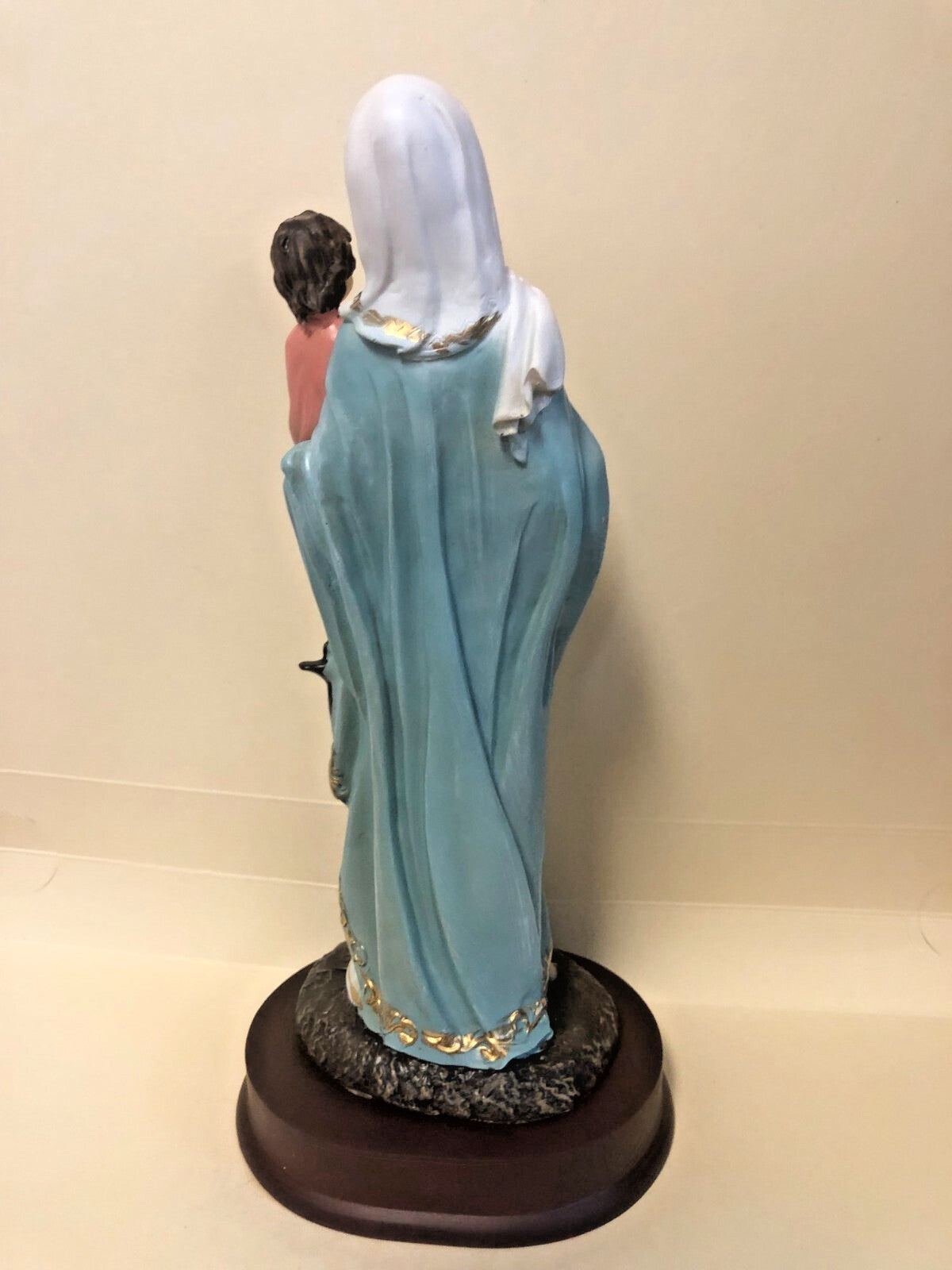 Our Lady of the Rosary 8.25" Statue, New #AB-178 - Journeys of Faith