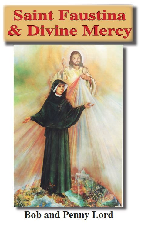 Saint Faustina and Divine Mercy Minibook plus DVD by Bob and Penny Lord, New - Journeys of Faith
