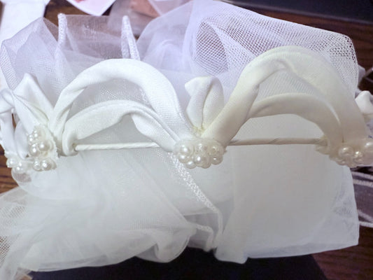 First Holy Communion Tiara Veil, New #Gftshp-89 - Journeys of Faith