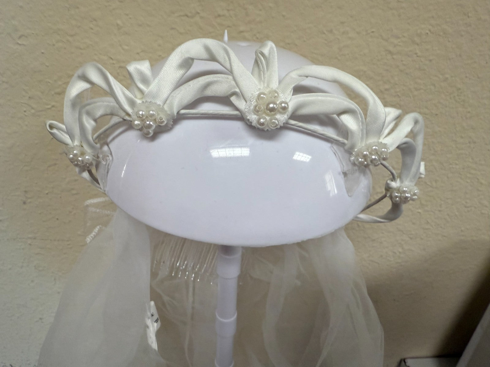 First Holy Communion Tiara Veil, New #Gftshp-89 - Journeys of Faith