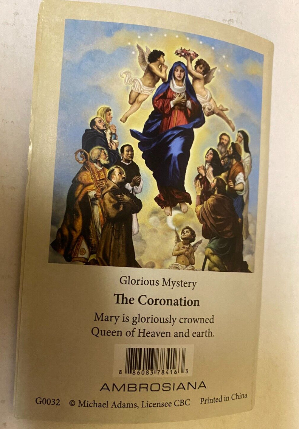 The Mysteries of the Rosary Pocket Folder, New - Journeys of Faith