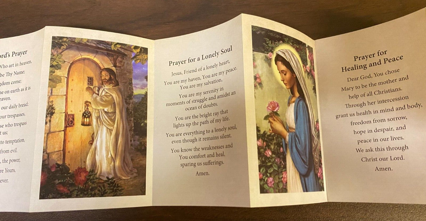 Healing Prayers Pocket Folder, New - Journeys of Faith