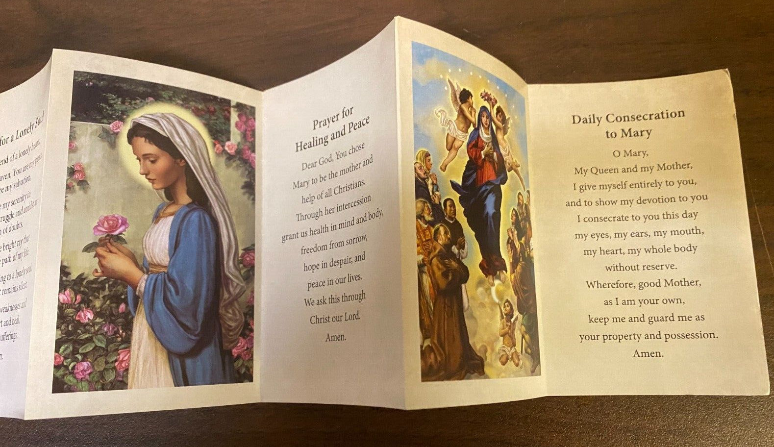 Healing Prayers Pocket Folder, New - Journeys of Faith