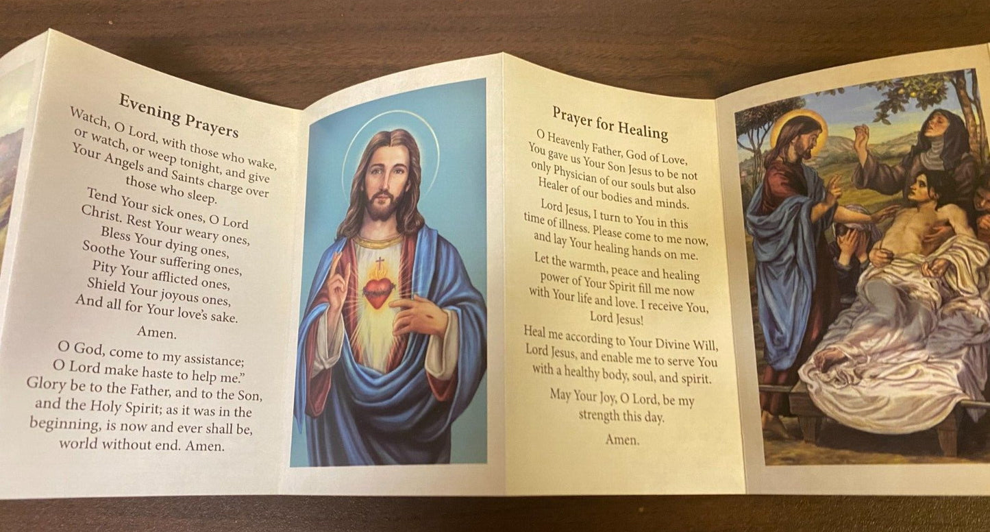 Healing Prayers Pocket Folder, New - Journeys of Faith