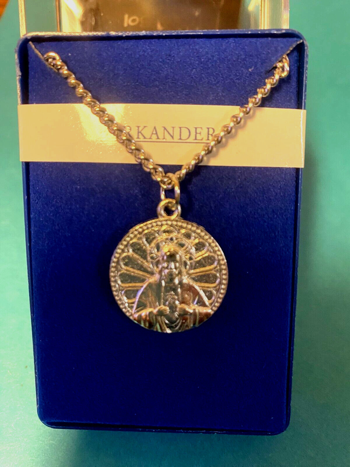 Sacred Heart & Our Lady of Mount Carmel Scapular Medal Necklace, New #MD-27 - Journeys of Faith