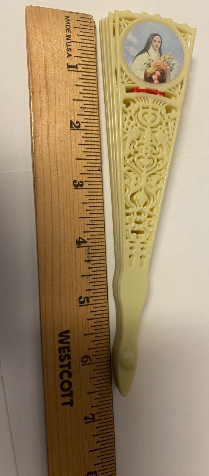Saints Celluloid Panel Small Fan, New #AB-042 - Journeys of Faith