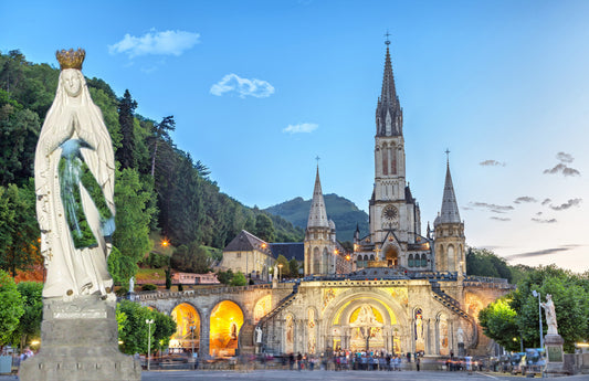 Our Lady of Lourdes 11 by 17 Print - Journeys of Faith
