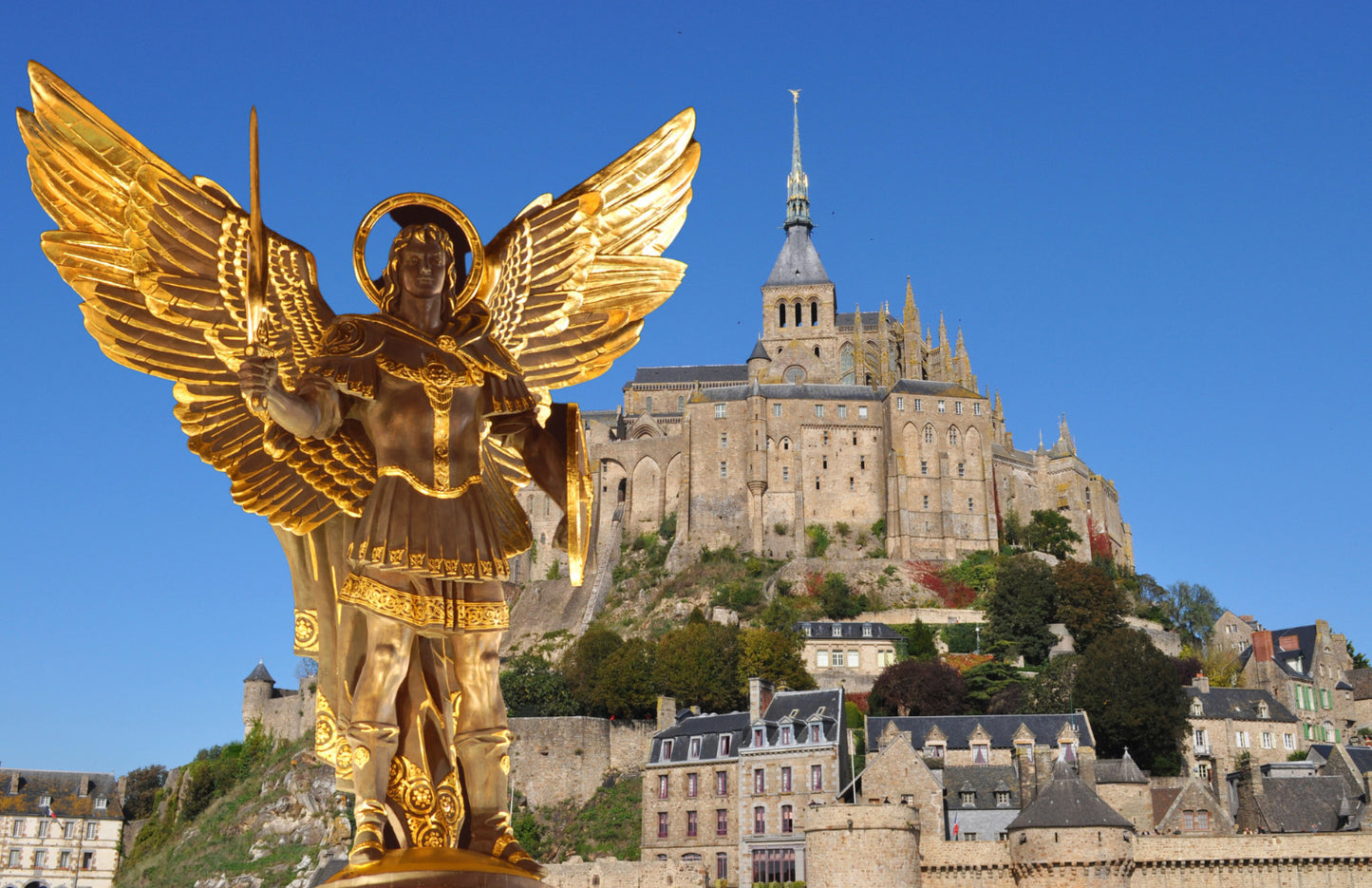 Saint Michael the Archangel 11 by 17 Print - Journeys of Faith