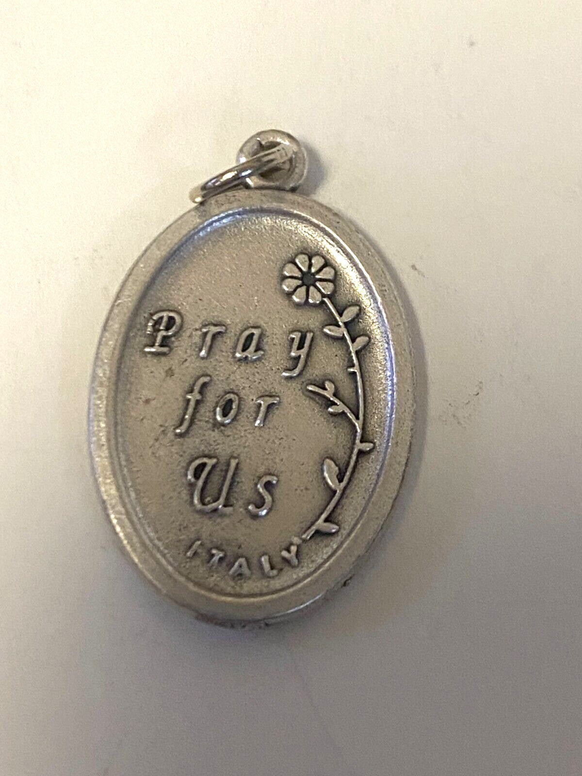 Our Lady of Perpetual Help Silver tone Medal, New - Journeys of Faith