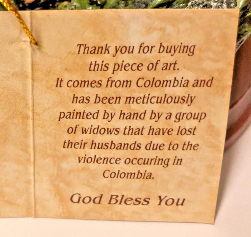 Saint Agnes 5.5"  Statue, New From Colombia #L012 - Journeys of Faith