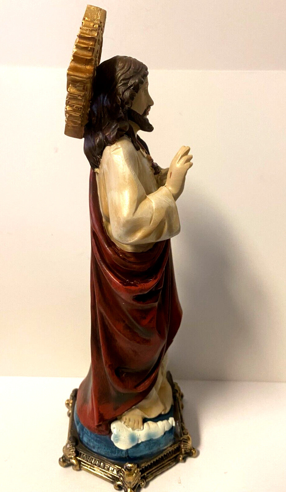 Sacred Heart Of Jesus  9" Statue, New #AB-173 - Journeys of Faith