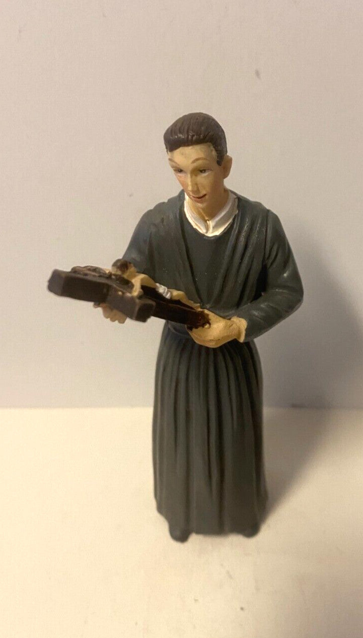 Saint Gerard Majella Small 4"  Statue,+ Prayer Card & Bio,  New #RM-07 - Journeys of Faith