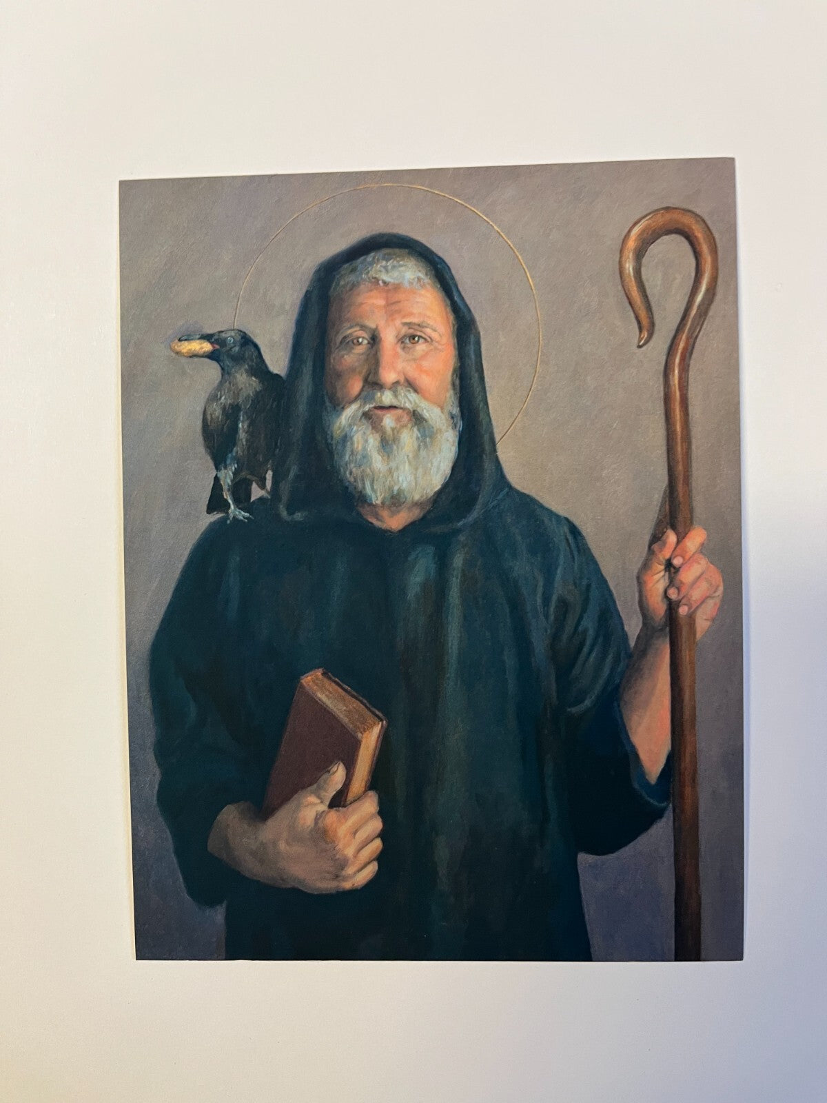 Saint Benedict Prayer Card - Journeys of Faith