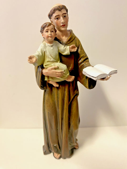 Saint Anthony of Padua Statue 6" ,  New #RM-11 - Journeys of Faith