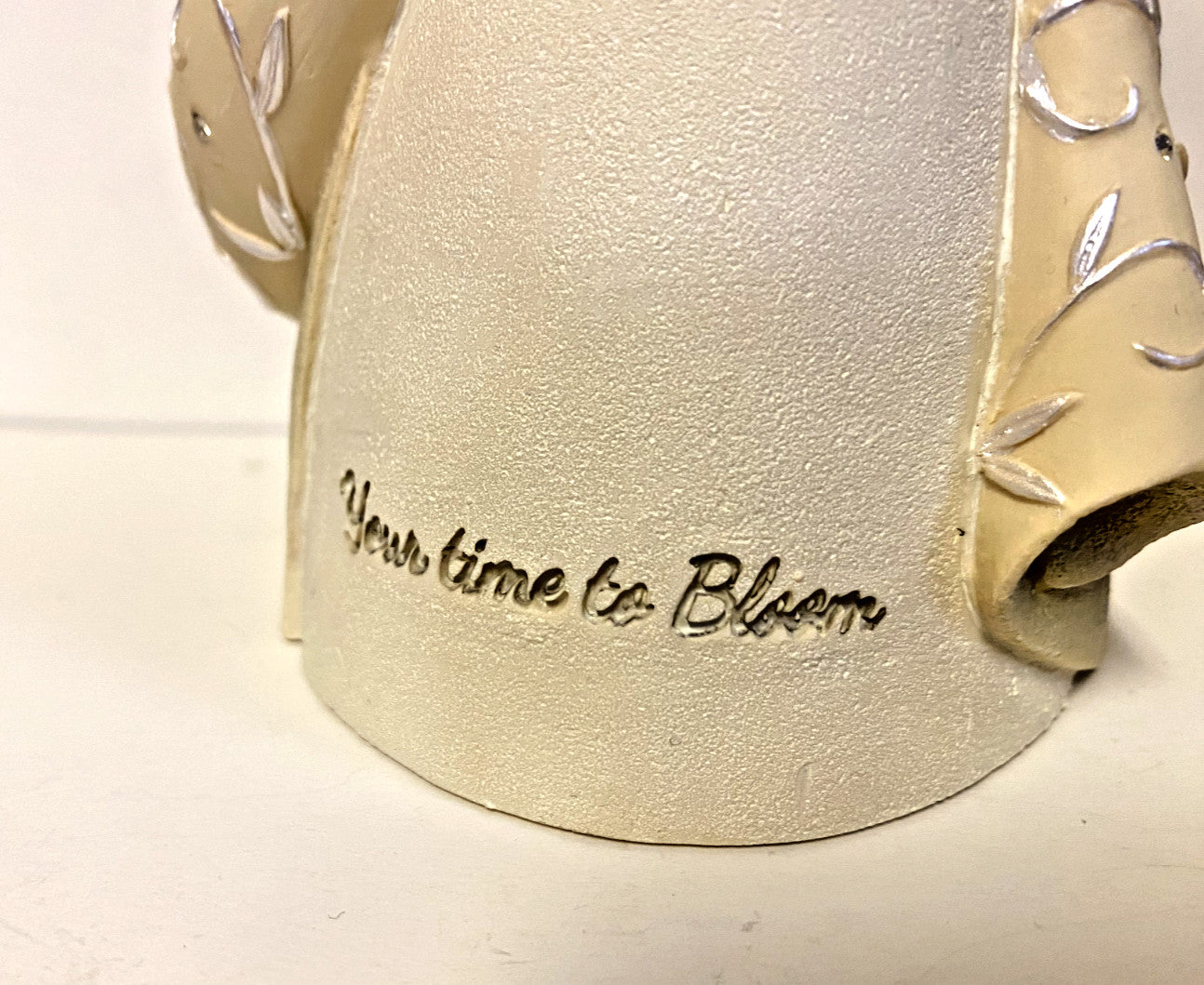 Foundations by Enesco 7.5" Your time to bloom" Angel, New #Gftshp-8 - Journeys of Faith