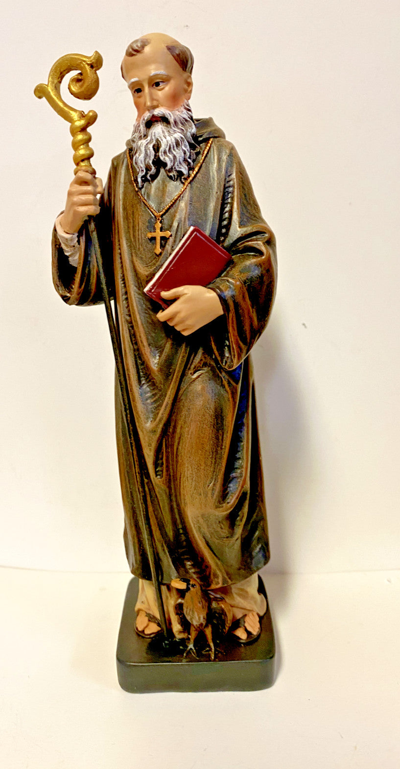 Saint Benedict 8" Staue, New - Journeys of Faith
