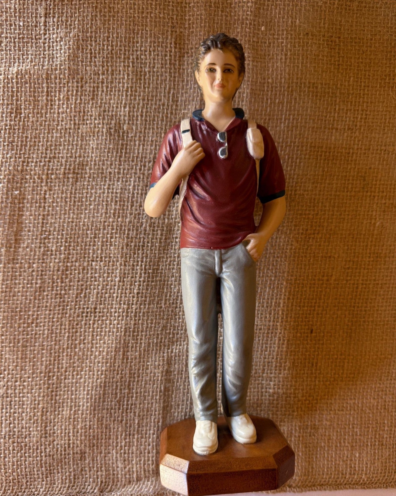 Blessed Carlo Acutis,Apostle of the Eucharist Statue 10" New from Colombia #F007 - Journeys of Faith