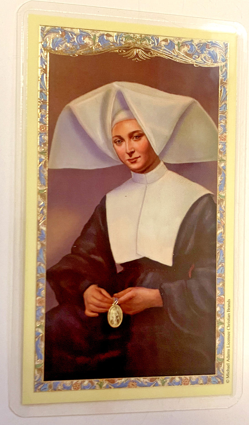 Saint Catherine Laboure Laminated Prayer Card, New - Journeys of Faith