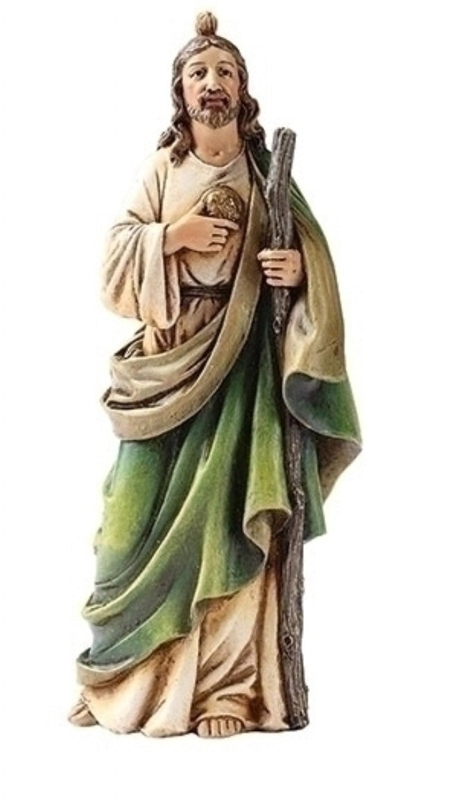 Saint Jude (Patron Saint of Difficult Situations) 6" Statue , New - Journeys of Faith