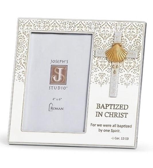 Baptism Photo(4"x6") Frame, New #RM-019 - Journeys of Faith