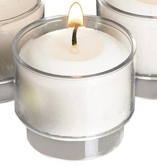 Small 6 hr votive candle, New #AB-38 - Journeys of Faith