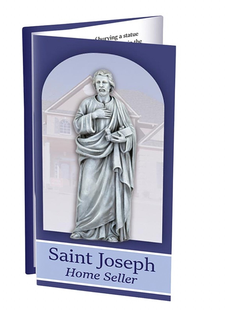 Saint Joseph Home Seller Garden 8" Statue, New #AB-253 - Journeys of Faith