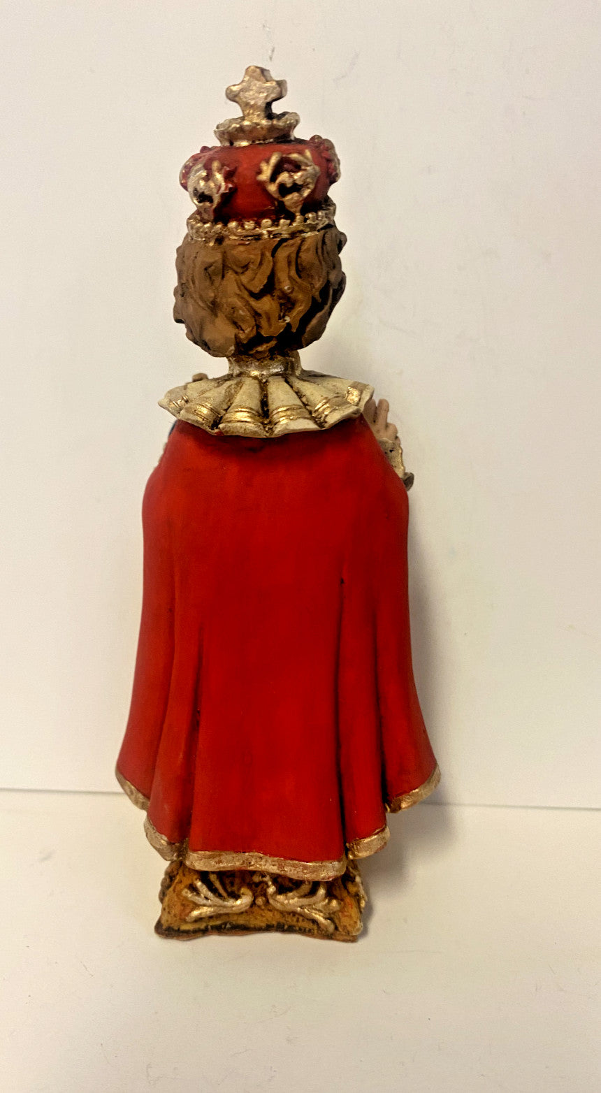Infant Jesus of Prague Small Hand Painted  5" " Statue, New from Colombia #L010 - Journeys of Faith