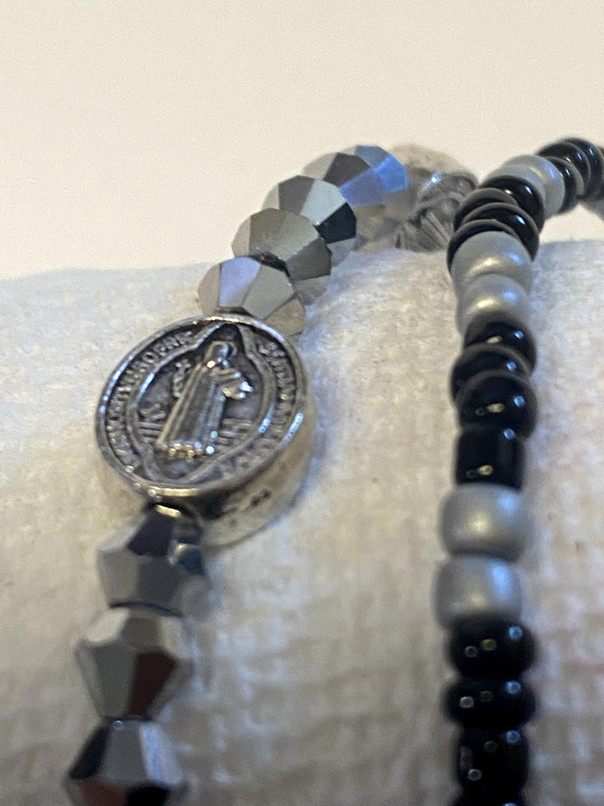 Saint Benedict, 3 Bracelets, New #AB-085 - Journeys of Faith