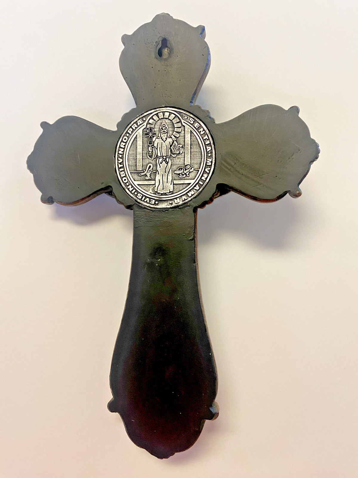 Saint Benedict Ornate 10.25" Crucifix,  New #AB-203 - Journeys of Faith