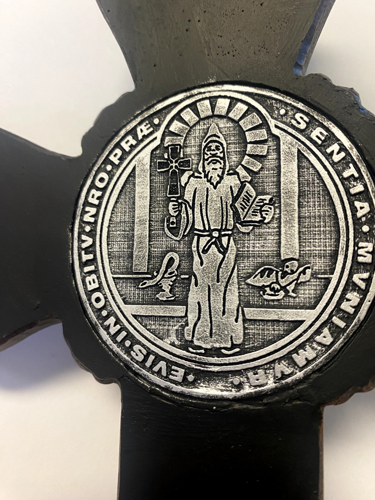 Saint Benedict Ornate 10.25" Crucifix,  New #AB-203 - Journeys of Faith