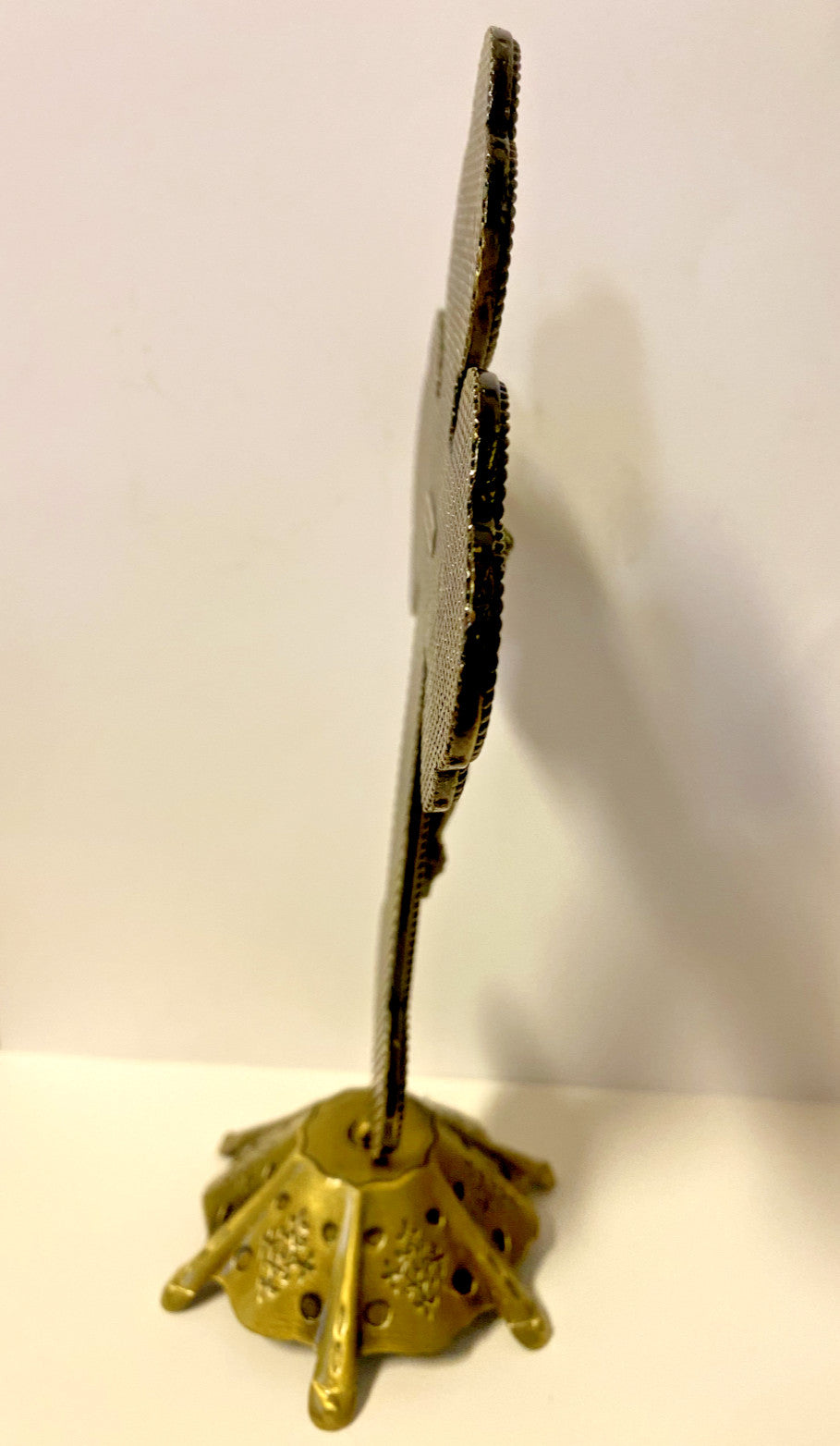 Standing Antique Gold 8"  Crucifix, New #AB-97-1 - Journeys of Faith