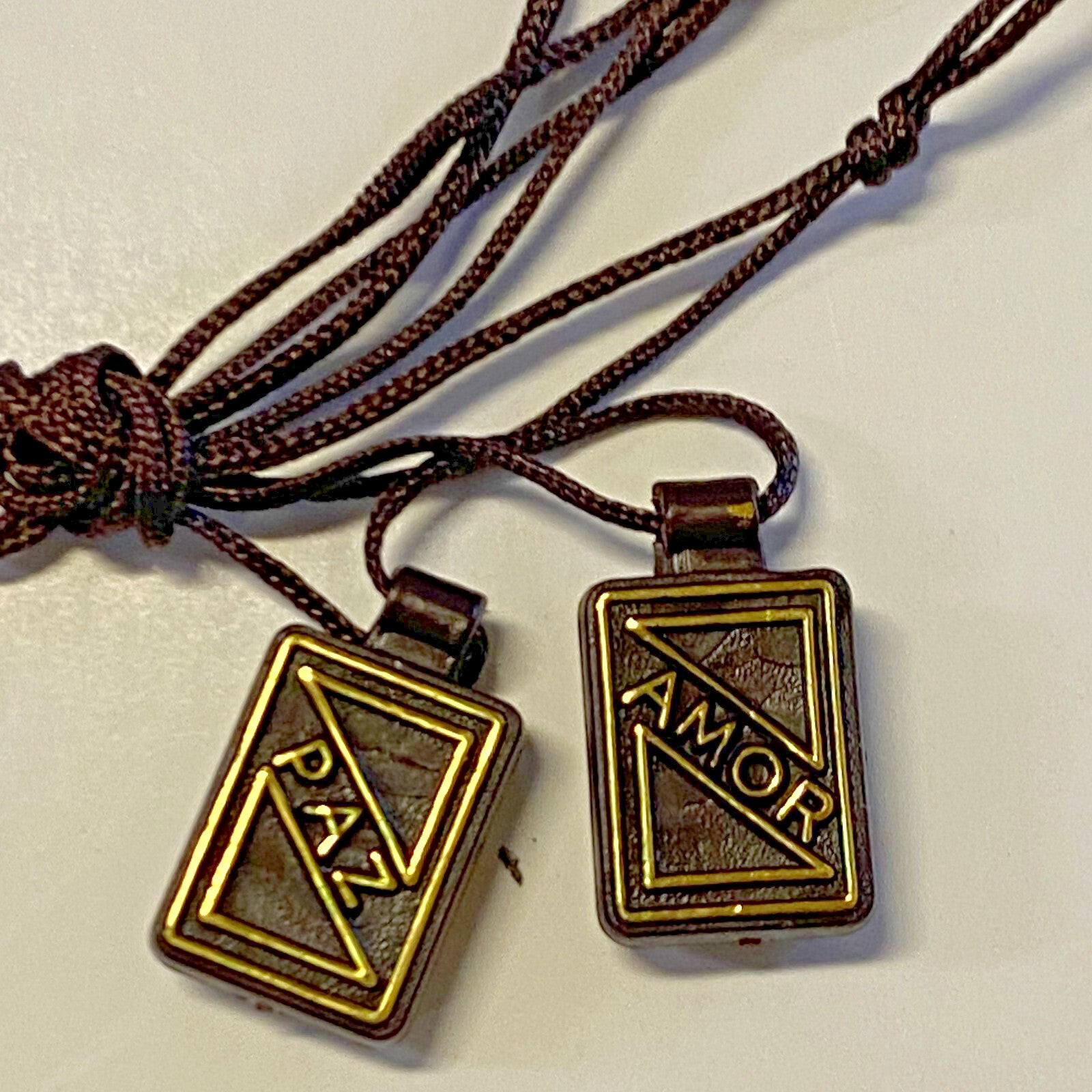 Our Lady of Mount Carmel & Sacred Heart Brown Scapular, New #MD-037 - Journeys of Faith
