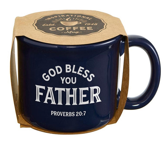 God Bless You Father  13 oz. Cup/Mug, New #AB-252 - Journeys of Faith