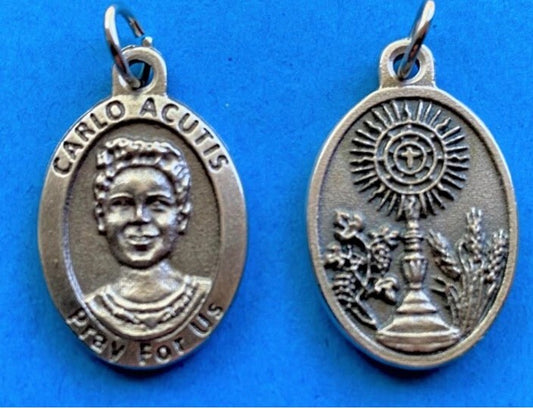 Blessed Carlo Acutis,(Apostle of the Eucharist )Medal, New #PC-102 - Journeys of Faith