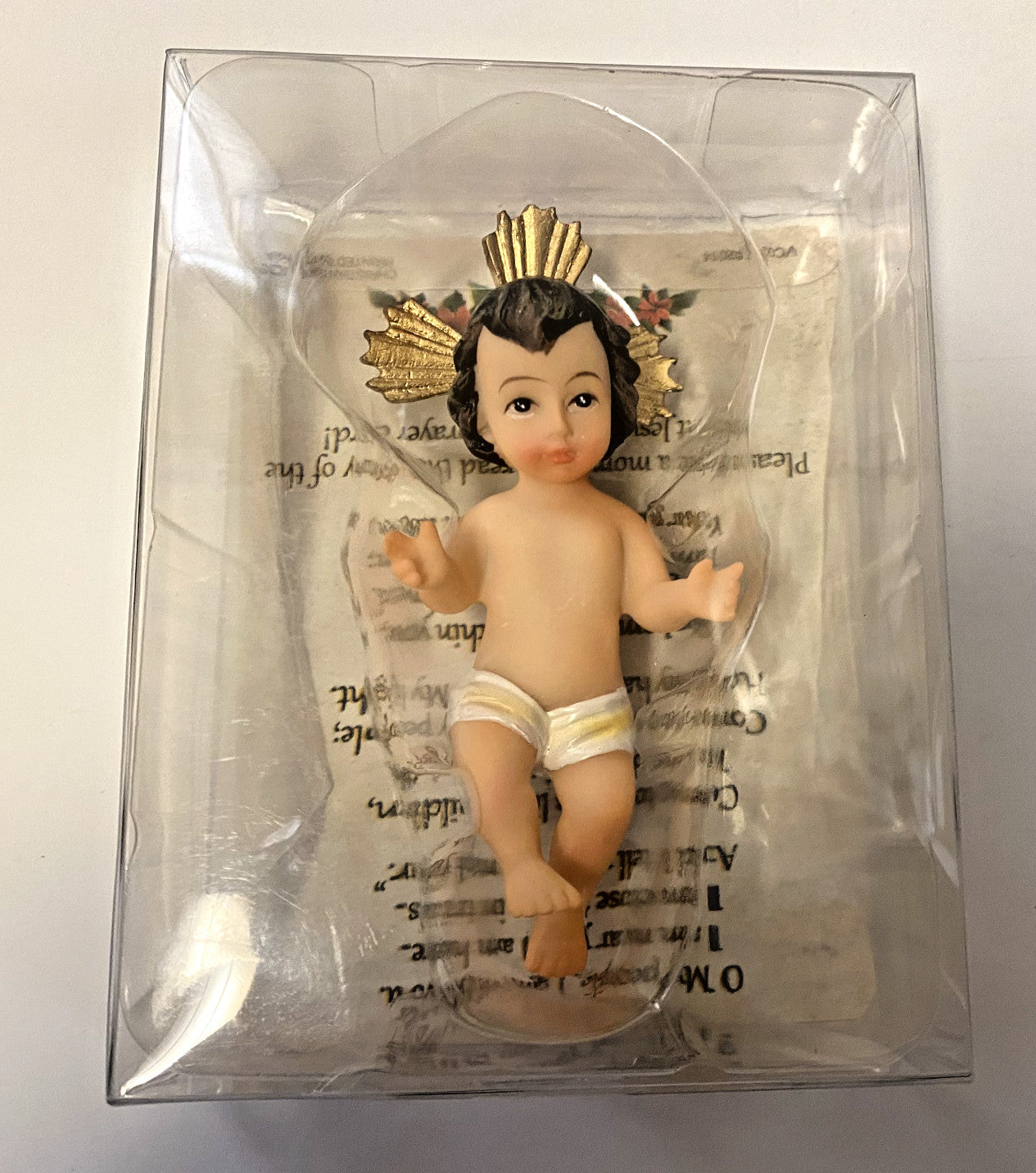 Infant Jesus 3.50"  Statue, New #AB-259-R2 - Journeys of Faith