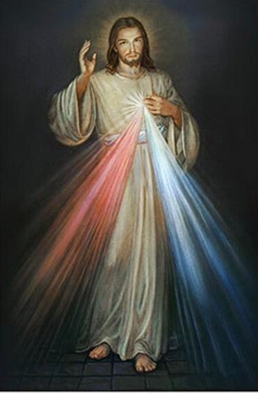 Divine, Mercy blank note card, New, #AB-306-R2 - Journeys of Faith