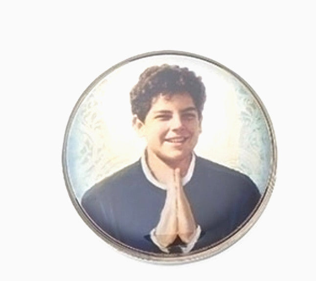Blessed Carlo Acutis, (Apostle of the Eucharist ) Pocket Token, New #PC-115 - Journeys of Faith