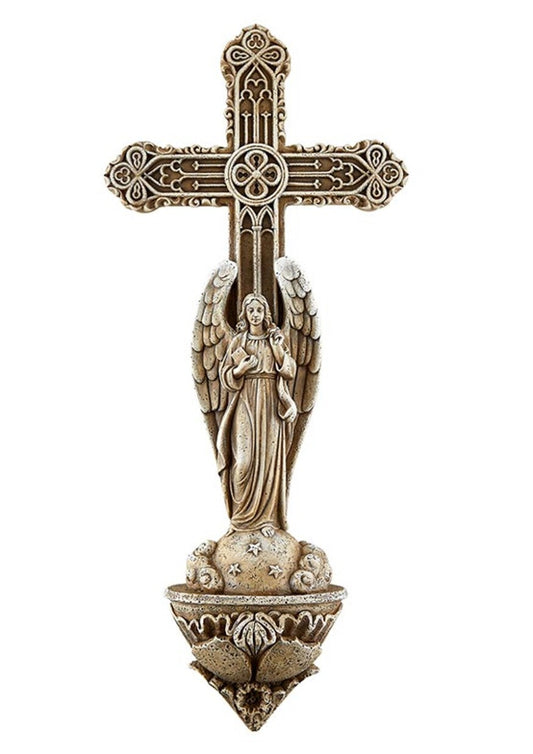 Angel of the Lord 13" Wall Cross, New #AB-257-2 - Journeys of Faith