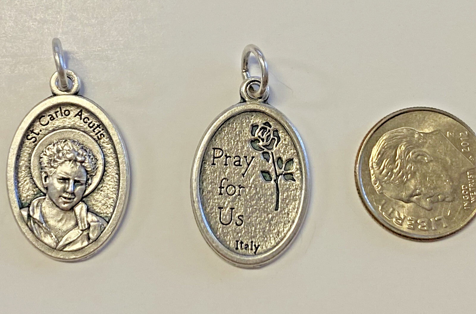 St Carlo Acutis, (Apostle of the Eucharist Medal), New #PC-103 - Journeys of Faith