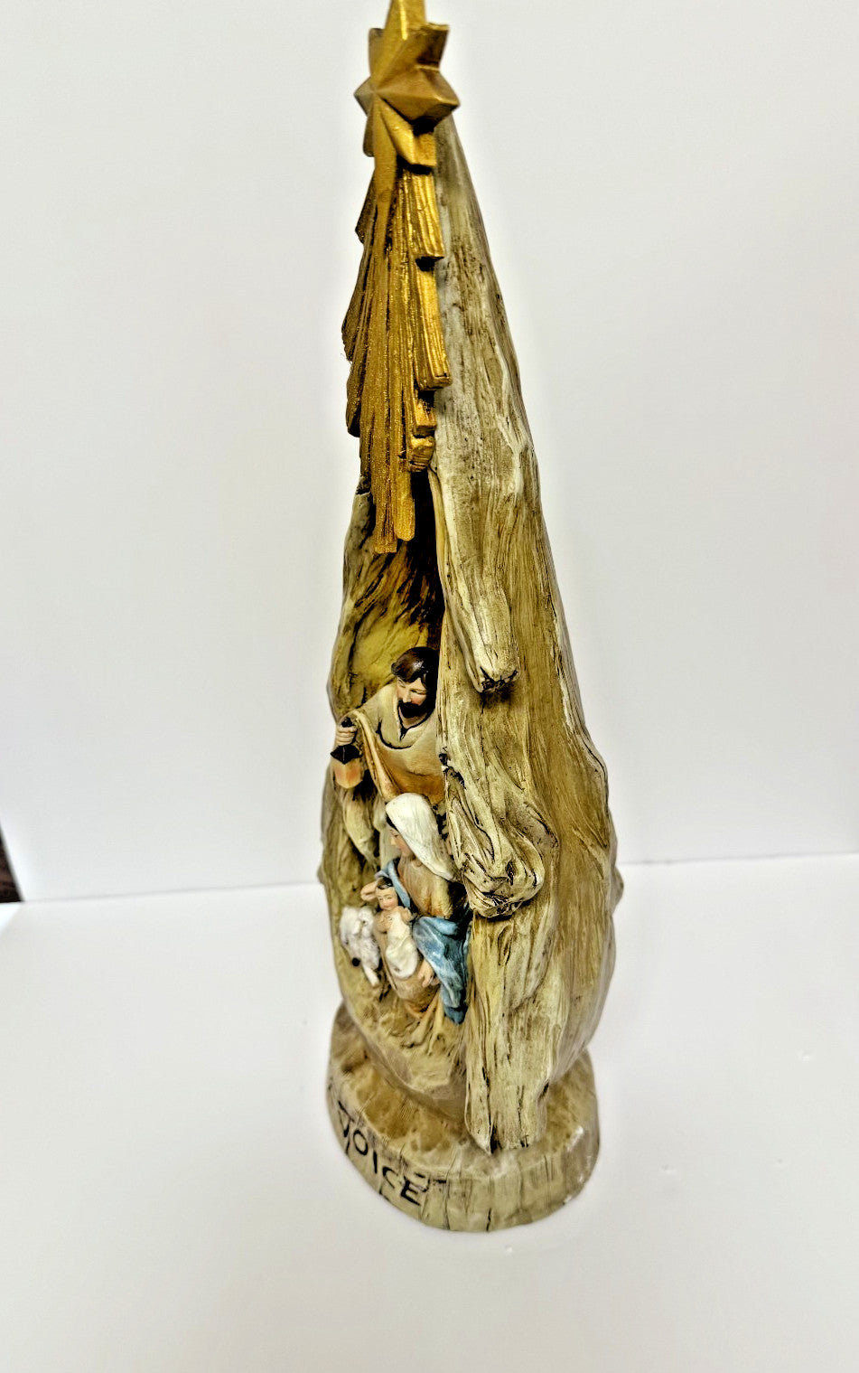 Nativity Tree "Rejoice",  16.5"  New #AB-364-R2 - Journeys of Faith