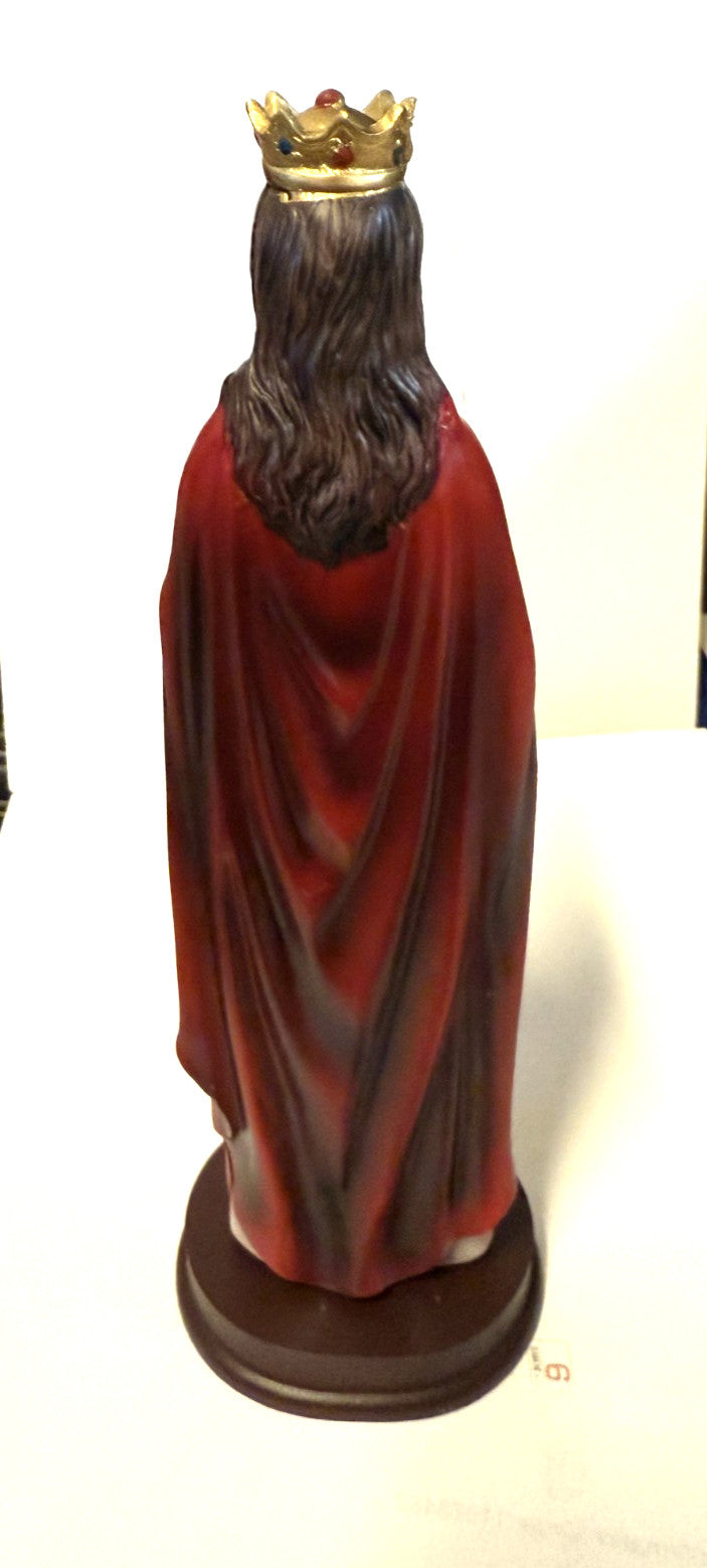 Saint Dymphna 8.75" Statue, New #AB-410-R2 - Journeys of Faith
