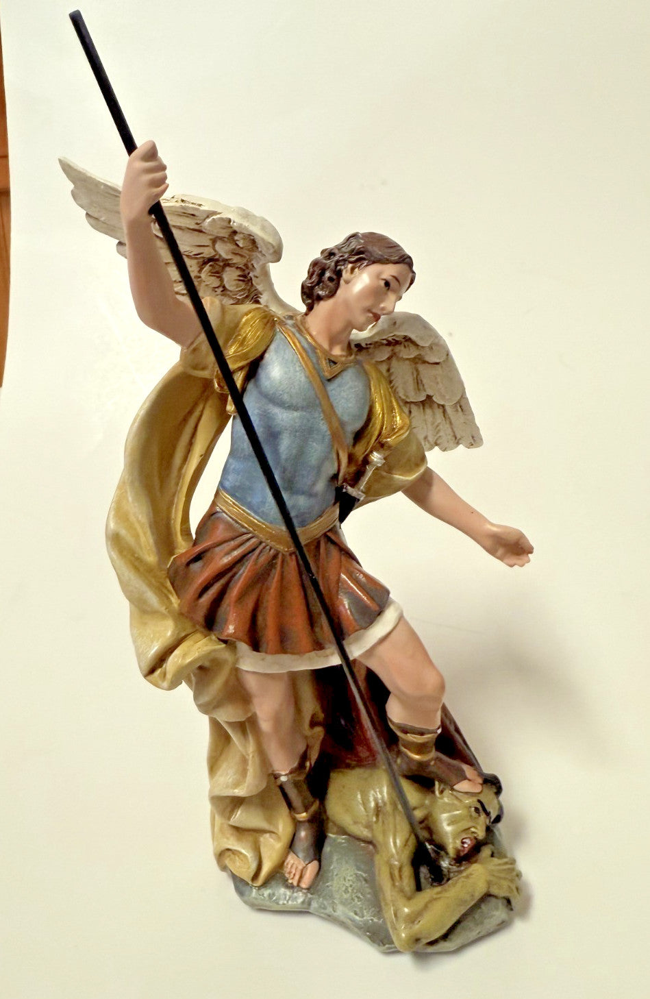 Saint Michael The Archangel  7.5" Statue, New #RM-029 - Journeys of Faith